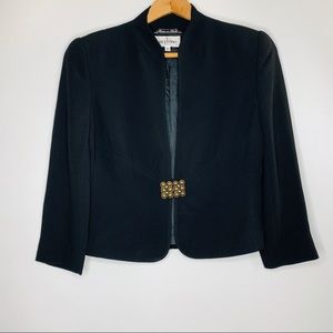 Valentino Miss V buckle blazer SIZ 8 VTG